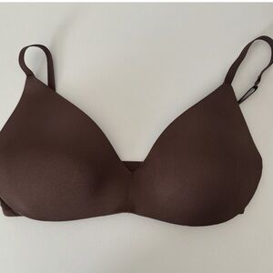 Skims Size 34C Cocoa Wireless Bra